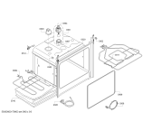 Схема №5 HB539E3T с изображением Панель управления для плиты (духовки) Siemens 11002341