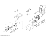Схема №1 PI5000 с изображением Червячное колесо для мясорубки Bosch 00754274