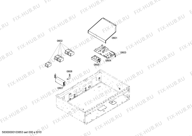 Схема №5 PG364GLBLP с изображением Провод для духового шкафа Bosch 00438801