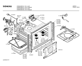 Схема №1 HB53554FN с изображением Фронтальное стекло для плиты (духовки) Siemens 00215691