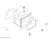 Схема №3 HGV523123T с изображением Фронтальное стекло для электропечи Bosch 00712857