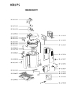 Схема №1 VB502000/7Y с изображением Покрытие для диспенсера для напитков Krups SS-200652