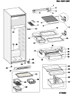Схема №2 MTAA331V (F032288) с изображением Инструкция по эксплуатации для холодильной камеры Indesit C00110639
