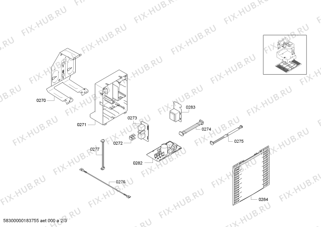 Схема №3 D39ML64N0 NEFF с изображением Панель управления для вытяжки Bosch 00770863