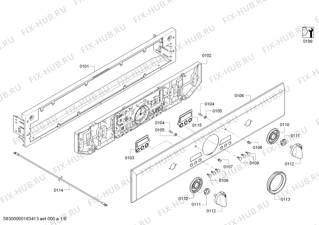 Схема №4 HBL8450UC с изображением Кабель для электропечи Bosch 00657533