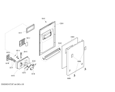 Схема №4 SRIKBH9 с изображением Передняя панель для посудомойки Bosch 00665611