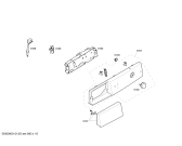 Схема №2 WTV74104GB с изображением Панель управления для электросушки Bosch 00661212
