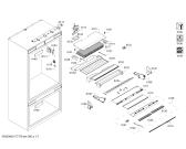 Схема №3 RB472301 Gaggenau с изображением Компрессор для холодильника Bosch 00145974