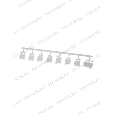 Набор кнопок для посудомоечной машины Bosch 00604652 в гипермаркете Fix-Hub
