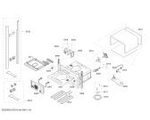 Схема №5 HB86K581B с изображением Модуль реле для плиты (духовки) Siemens 00497904
