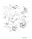 Схема №1 BLV 8210/PT с изображением Дверь (стекло) духовки для плиты (духовки) Whirlpool 481010684346