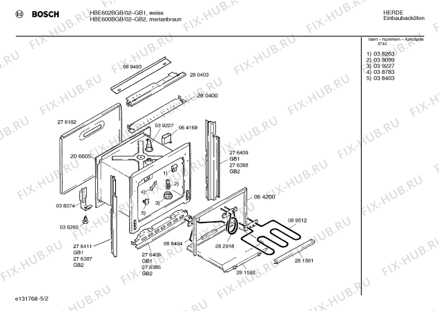 Схема №3 HBE600AGB с изображением Переключатель для плиты (духовки) Bosch 00066228