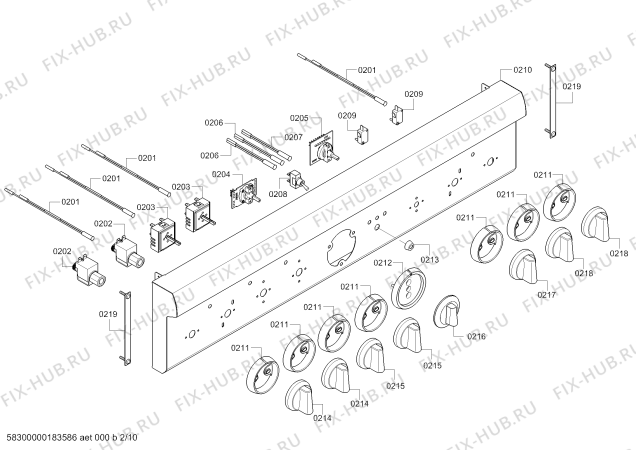 Схема №6 PRD364NLHC Thermador с изображением Кабель для плиты (духовки) Bosch 12004407