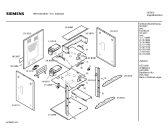 Схема №5 HB91554GB с изображением Панель управления для духового шкафа Siemens 00361513