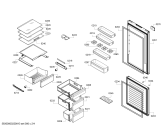 Схема №3 KGN39AI31R Bosch с изображением Крышка для холодильника Bosch 11023611