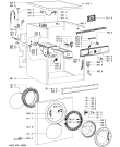 Схема №2 AWO/D 43420 с изображением Блок управления для стиралки Whirlpool 481221470657