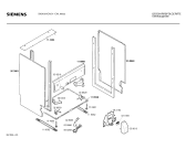 Схема №3 SN34304CN с изображением Передняя панель для посудомойки Siemens 00282609