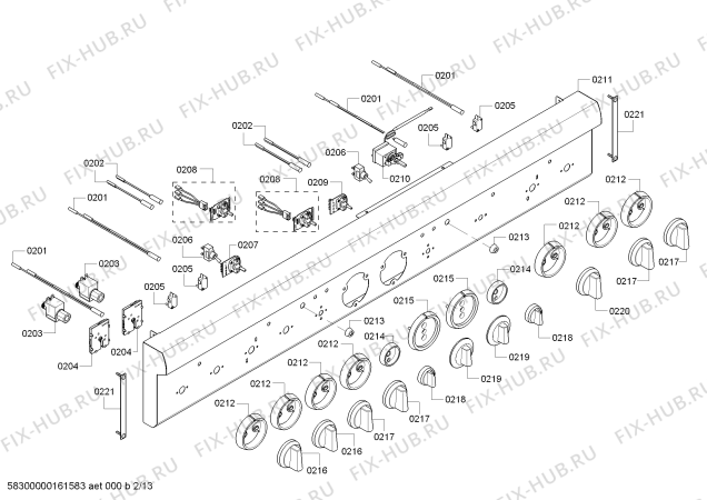 Схема №6 PRL486GDH с изображением Кабель для плиты (духовки) Bosch 00652269