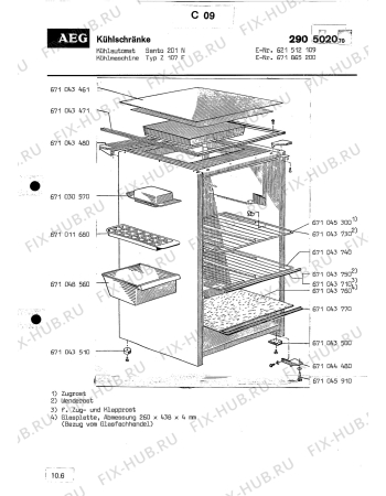 Схема №1 S3618 KG с изображением Другое Aeg 8996710305708