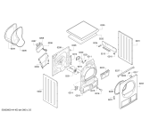 Схема №4 WTE86391SN с изображением Вкладыш для сушилки Bosch 00617164