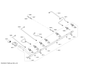 Схема №2 PC486GLBS с изображением Коллектор для плиты (духовки) Bosch 00663744