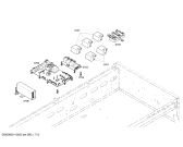 Схема №7 PD484GGBS с изображением Панель управления для плиты (духовки) Bosch 00473028