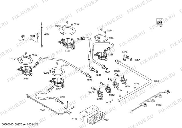 Схема №1 T23R36N0NL ENC.T23R36N0NL 4G NE60F с изображением Варочная панель для плиты (духовки) Bosch 00683270