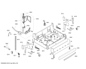 Схема №3 SE25M551EU с изображением Панель управления для посудомоечной машины Siemens 00449139