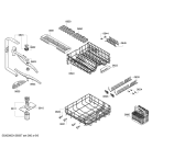 Схема №3 SMS40M38EU с изображением Передняя панель для посудомойки Bosch 00675343