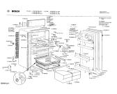 Схема №2 0702235626 KIL230 с изображением Дверь морозильной камеры для холодильника Bosch 00114233