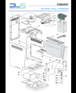 Схема №2 ECAM26455M PRIMADONNA S с изображением Кабель для кофеварки (кофемашины) DELONGHI 5013211741