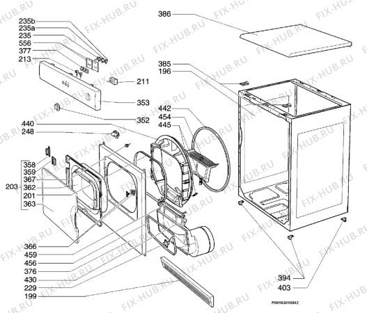 Взрыв-схема комплектующей KENWOOD KVT1W-1123 547 15000 - Схема узла Section 1