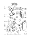 Схема №1 AWG 034/WP с изображением Кнопка Whirlpool 481941258772