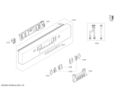 Схема №5 SGE63E06UC с изображением Модуль управления для электропосудомоечной машины Bosch 00674405
