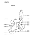Схема №2 FNA142(0) с изображением Термопредохранитель для кофеварки (кофемашины) Krups MS-0925513