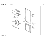 Схема №2 LF641 с изображением Крышка для холодильной камеры Bosch 00090680