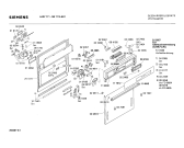 Схема №2 0730301569 GS25RA/1 с изображением Рамка для посудомойки Bosch 00084184