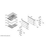 Схема №3 E1664A0 MEGA 1664A с изображением Внешняя дверь для электропечи Bosch 00439996