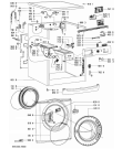 Схема №2 AWOE 9749 WP с изображением Обшивка для стиралки Whirlpool 480111103594