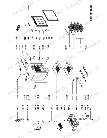 Схема №1 LPR15015 (F090671) с изображением Инструкция по эксплуатации для холодильной камеры Indesit C00346981