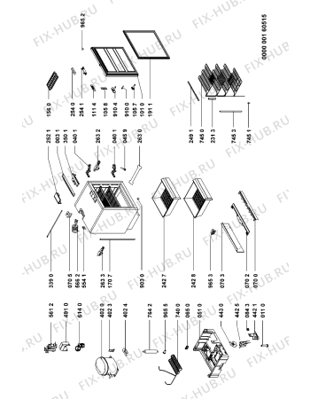 Схема №1 LPR15015 (F090671) с изображением Инструкция по эксплуатации для холодильника Indesit C00346982