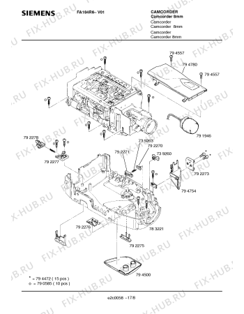 Схема №11 FA174R6 с изображением Кварц для плиты (духовки) Siemens 00791940