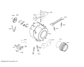 Схема №3 WFA800B5 с изображением Панель управления для стиральной машины Bosch 00702509