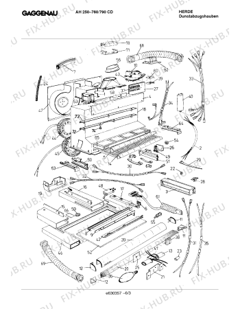 Схема №5 AH250790CD с изображением Шланг для электровытяжки Bosch 00098308