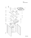 Схема №3 I5GMHAWU (F085408) с изображением Обшивка для духового шкафа Indesit C00304667