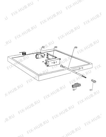 Взрыв-схема холодильника Acec SVC1214 - Схема узла Electrical equipment