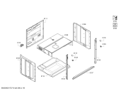 Схема №5 B15M52N3S с изображением Панель управления для электропечи Bosch 00744867