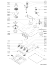 Схема №1 AKT 466/NB с изображением Трубка подачи газа для плиты (духовки) Whirlpool 481253048965