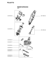 Схема №1 RH8812WH/2D2 с изображением Рукоятка для мини-пылесоса Rowenta RS-RH5869