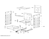 Схема №6 HB36D8Z0C с изображением Вентиляционная решетка для плиты (духовки) Siemens 00664417